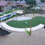 Golf Handicap With Backyard Putting Greens